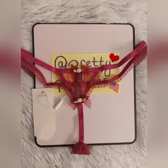 💐 For love and Lemons Camila Thong Panty 💐