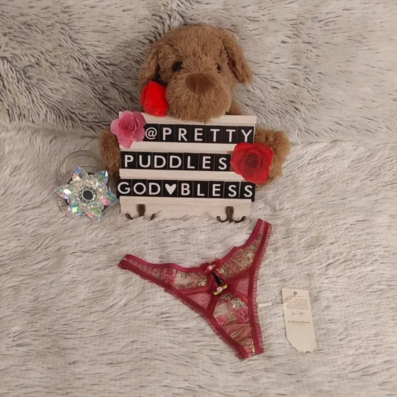 💐 For love and Lemons Camila Thong Panty 💐