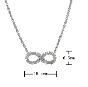 0.35ct tw Diamond Eternity Circle of Life Pendant Necklace
