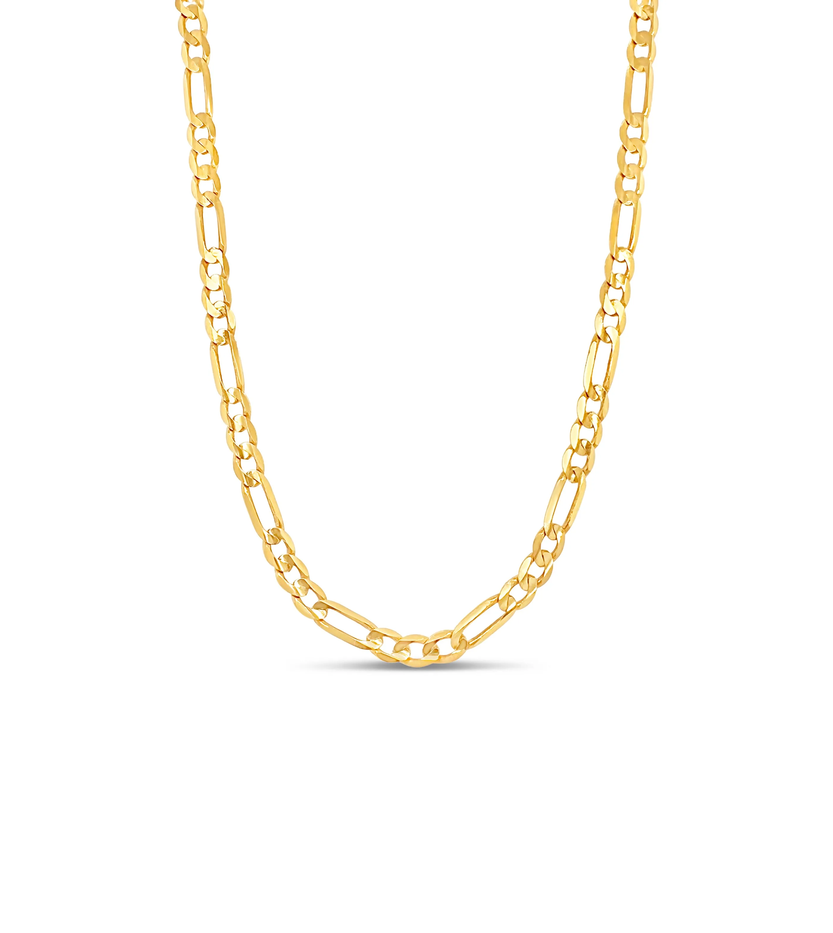 10k Gold Figaro Chain Necklace