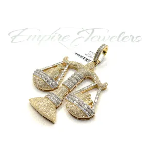 10KT DIAMOND PENDANT