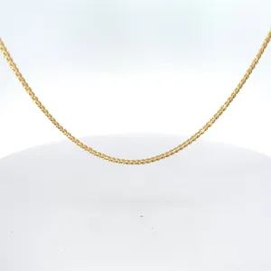 14k Yellow Gold Cuban Link Chain 13 gram 2.75mm 24" inch