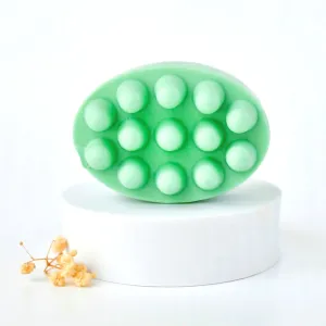 4.5oz Shea Massage Soap Bar- White Tea & Ginger