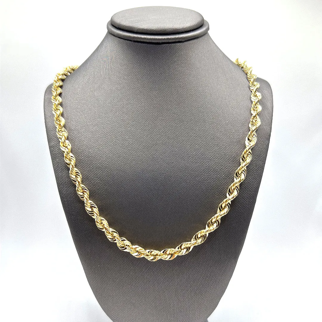 5MM 10KT GOLD ROPE