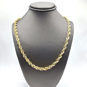 5MM 10KT GOLD ROPE