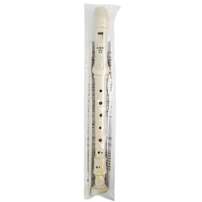 A-Star Descant Plastic Beige Recorder Pack