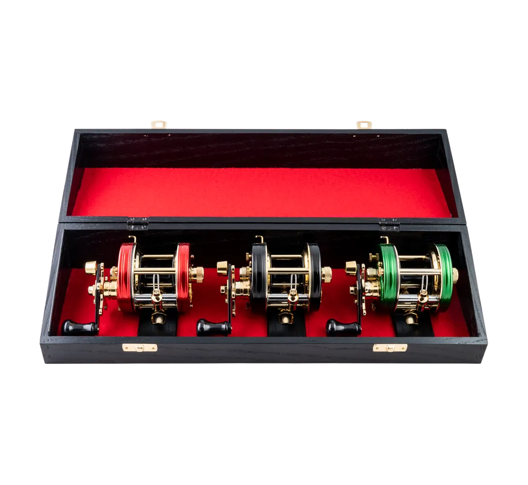 Abu Garcia 100 Year Anniversary Ambassadeur Reel Genuine Collectors Box 1542739