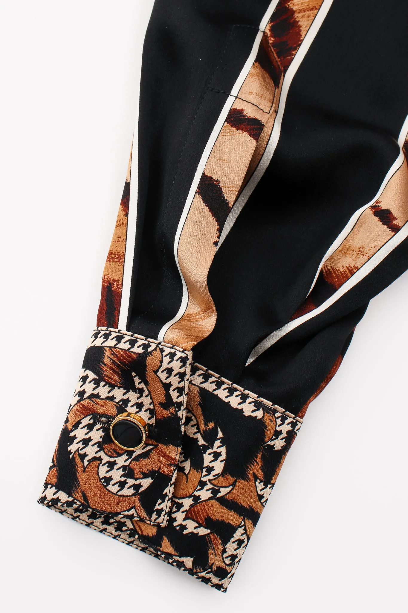 Baroque Animal Stripe Shirt