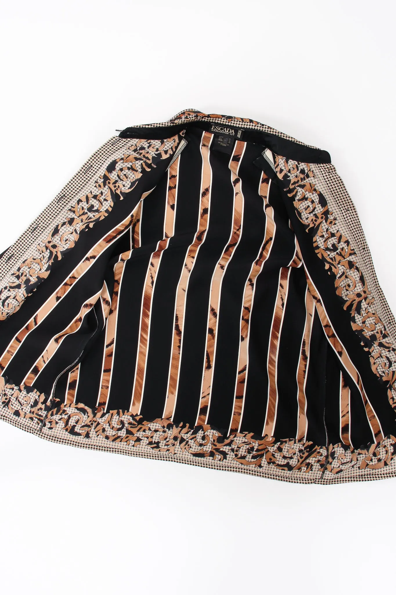 Baroque Animal Stripe Shirt