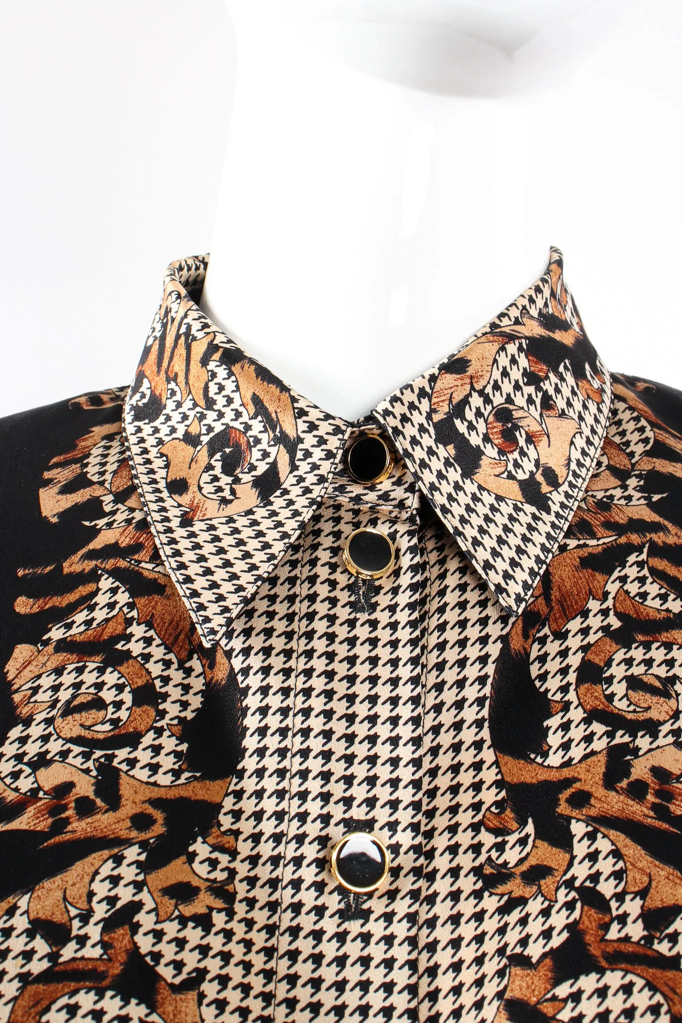 Baroque Animal Stripe Shirt