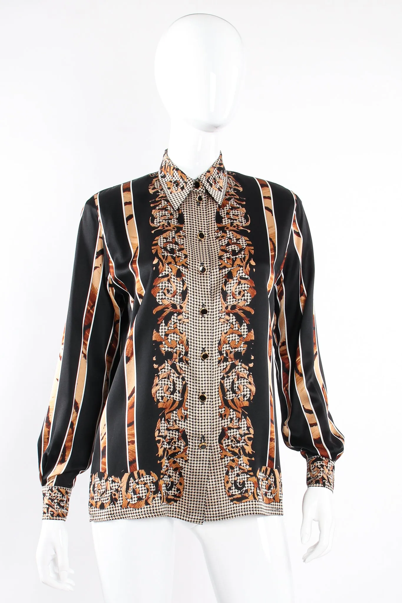 Baroque Animal Stripe Shirt