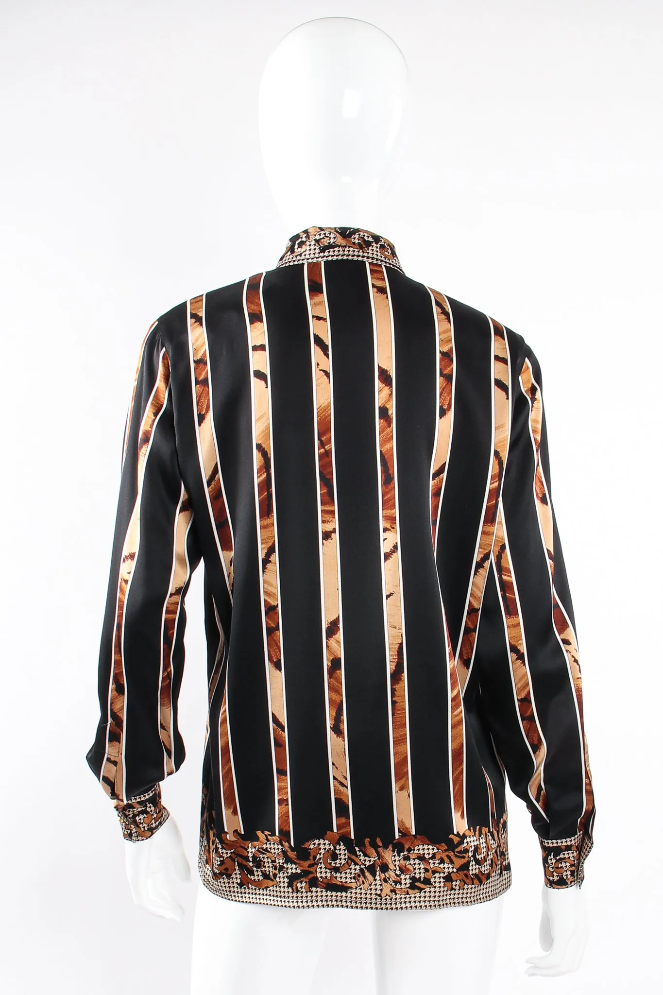 Baroque Animal Stripe Shirt
