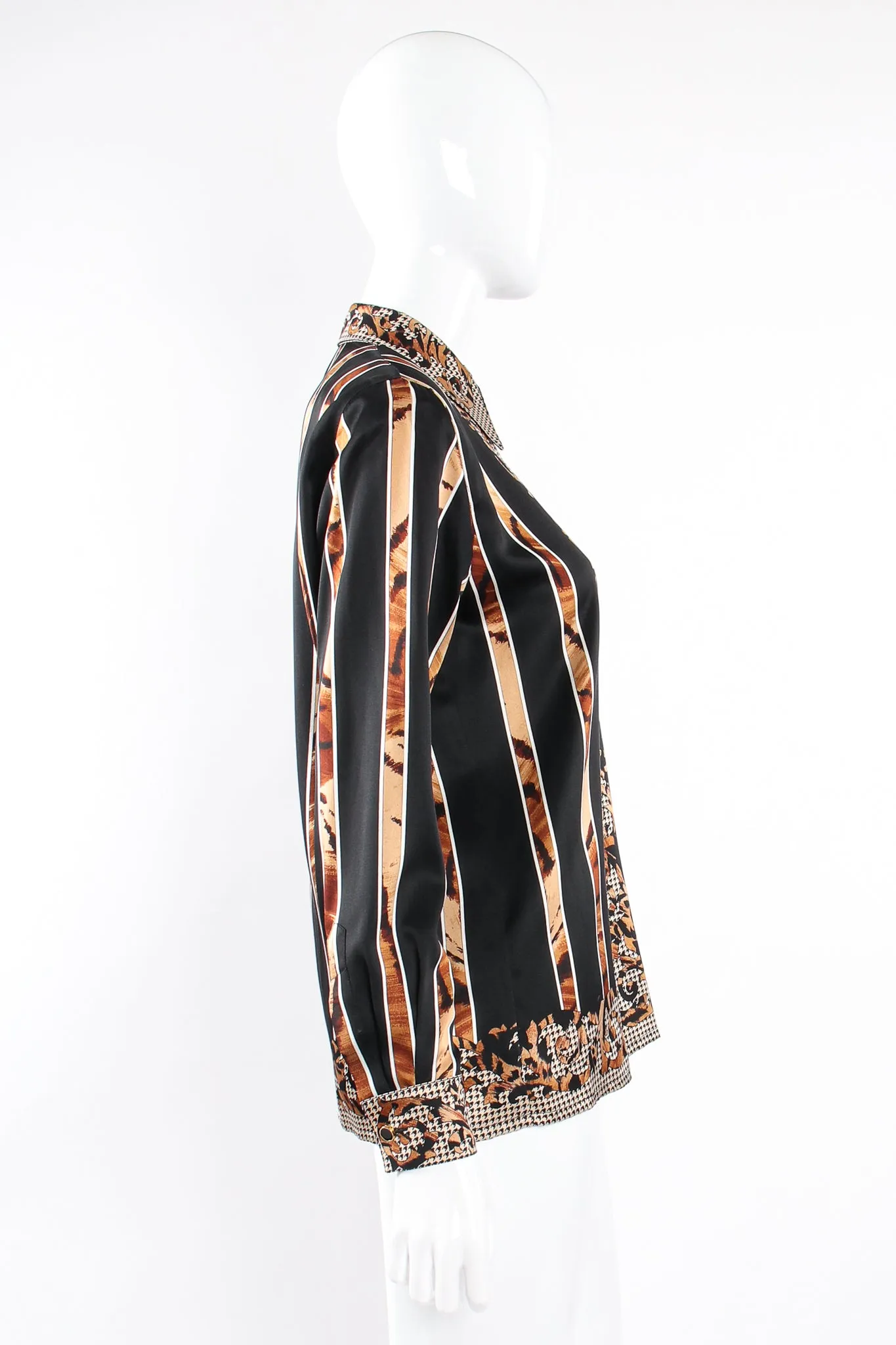 Baroque Animal Stripe Shirt
