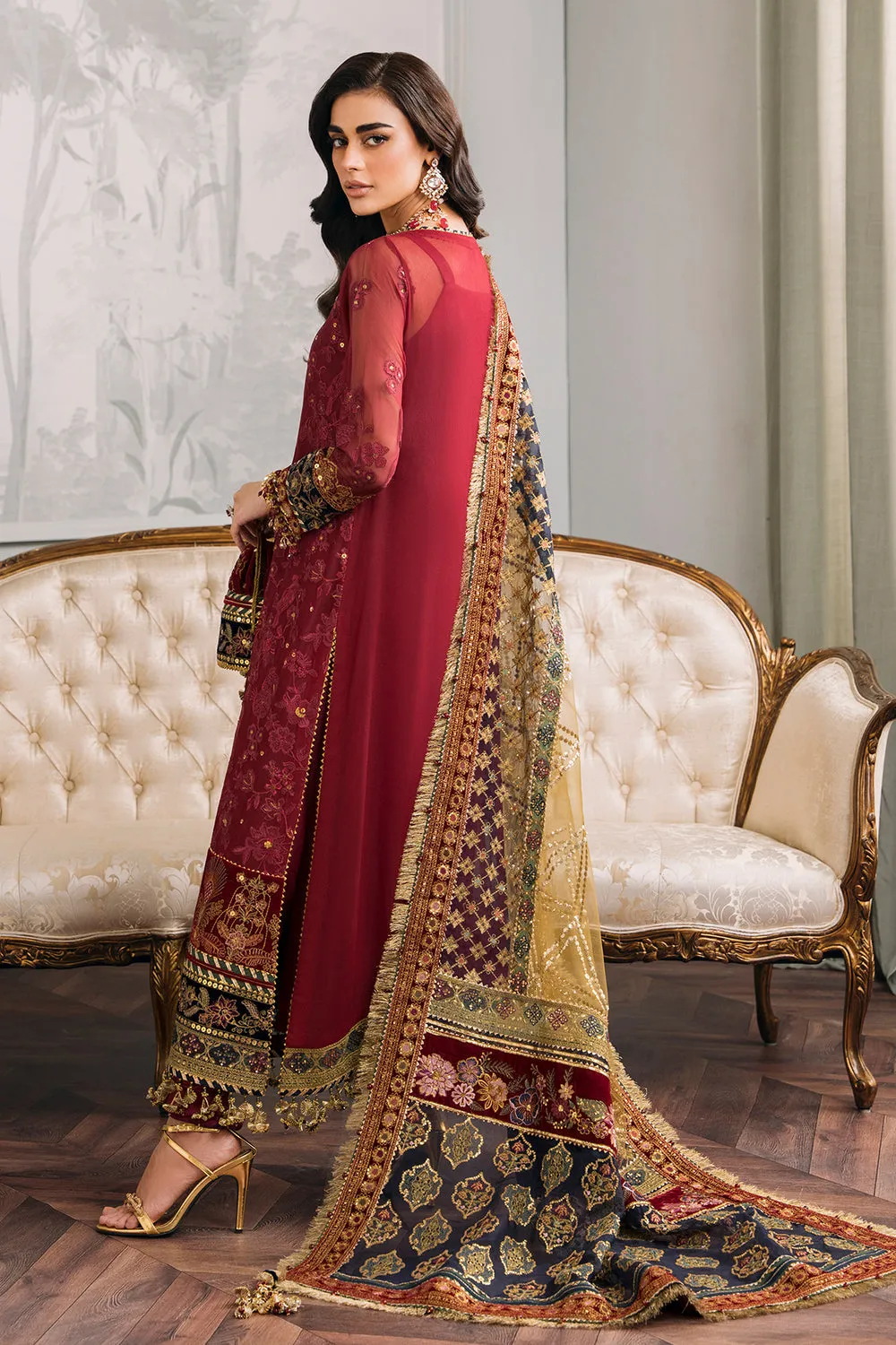 BAROQUE | Chantelle 2024 - EMBROIDERED CHIFFON CH12-07