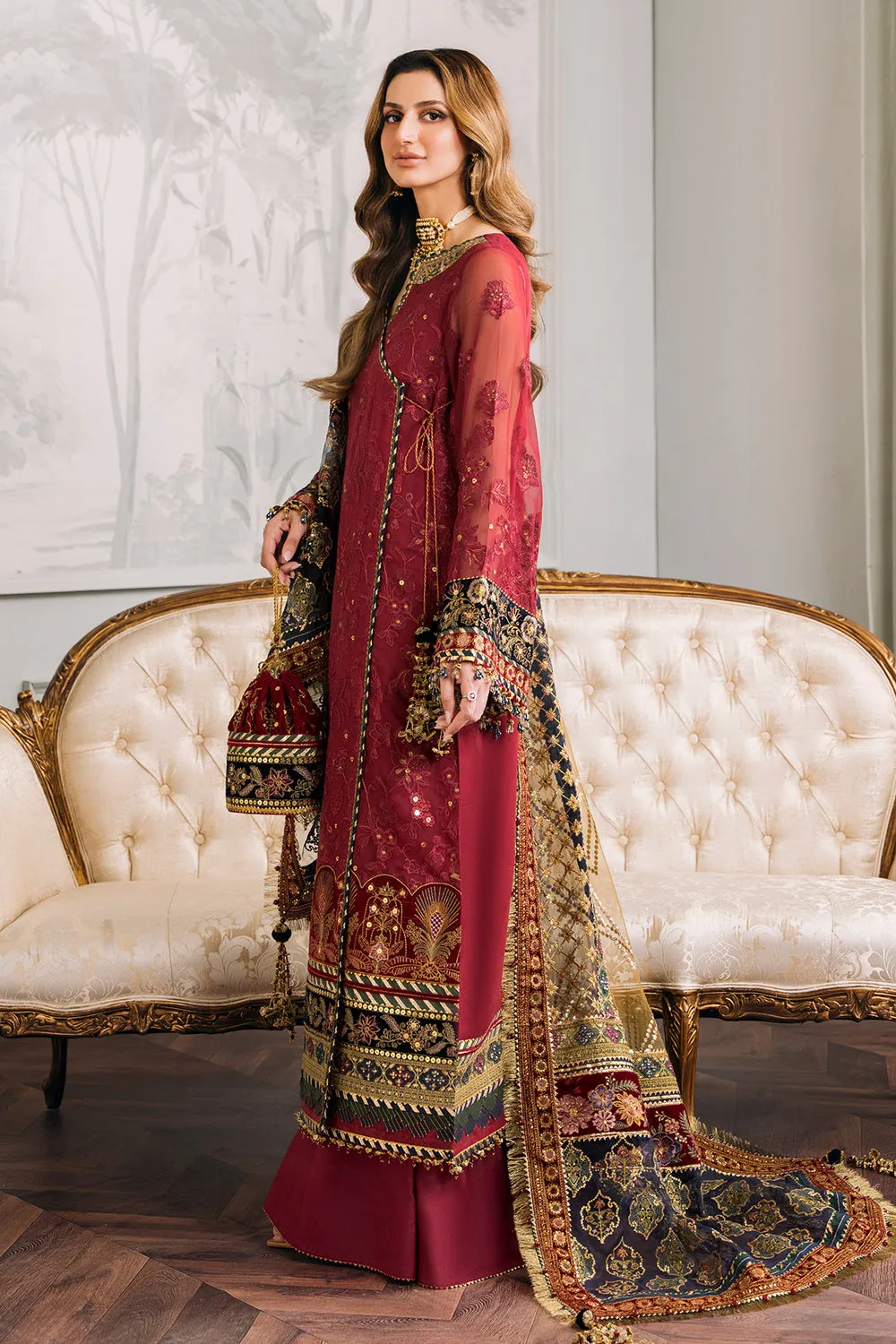 BAROQUE | Chantelle 2024 - EMBROIDERED CHIFFON CH12-07
