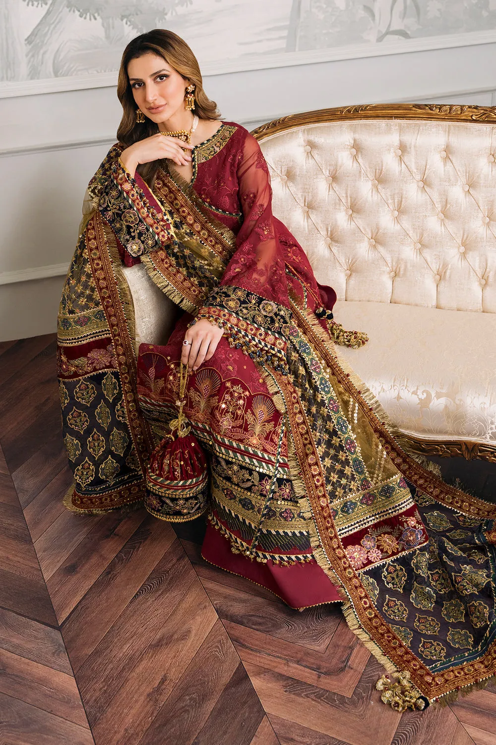BAROQUE | Chantelle 2024 - EMBROIDERED CHIFFON CH12-07