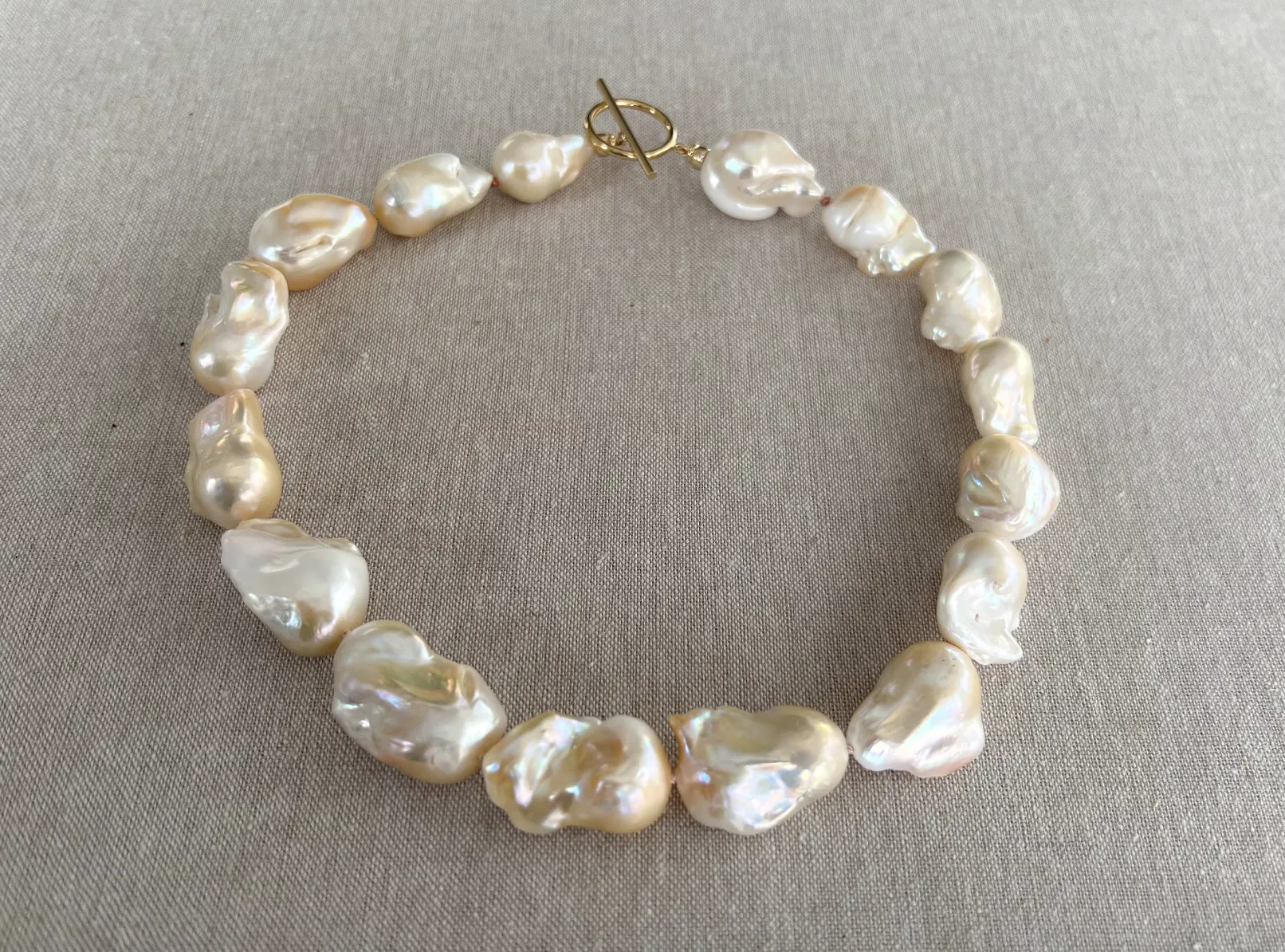 Baroque Pearl Choker Necklace