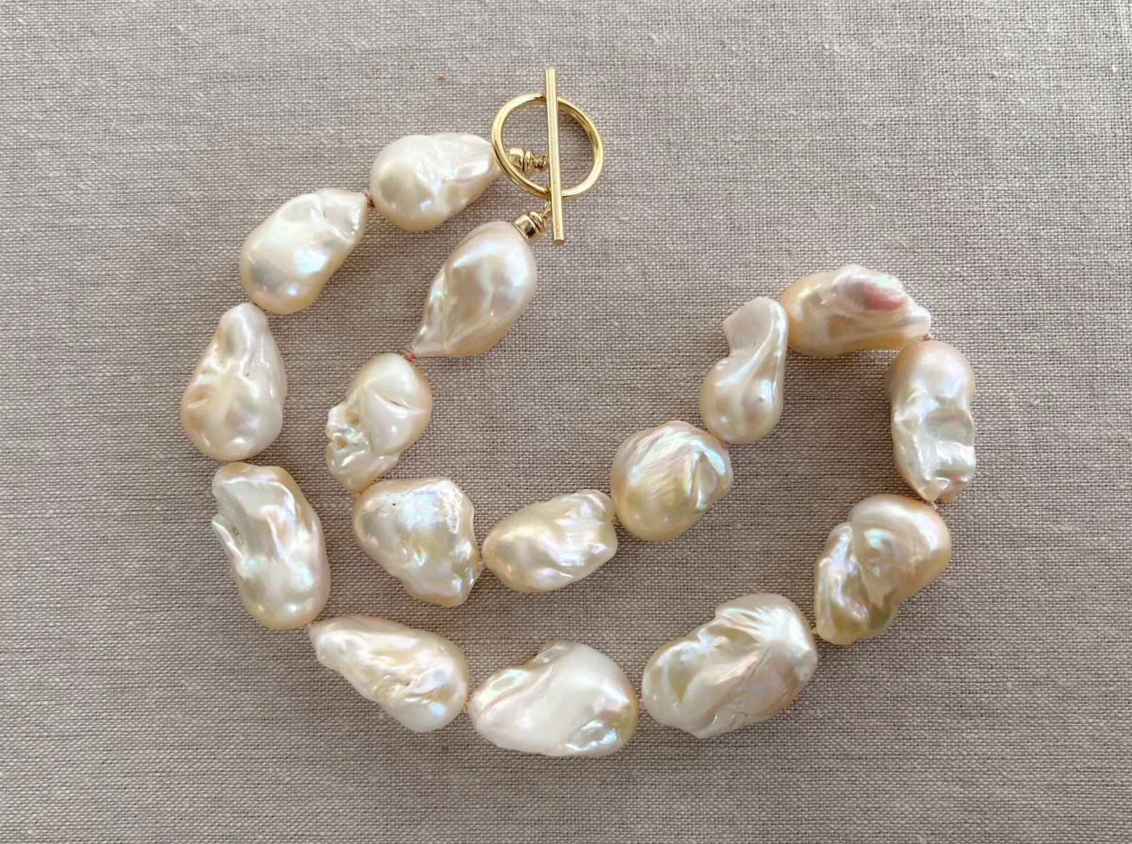 Baroque Pearl Choker Necklace