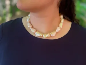 Baroque Pearl Choker Necklace