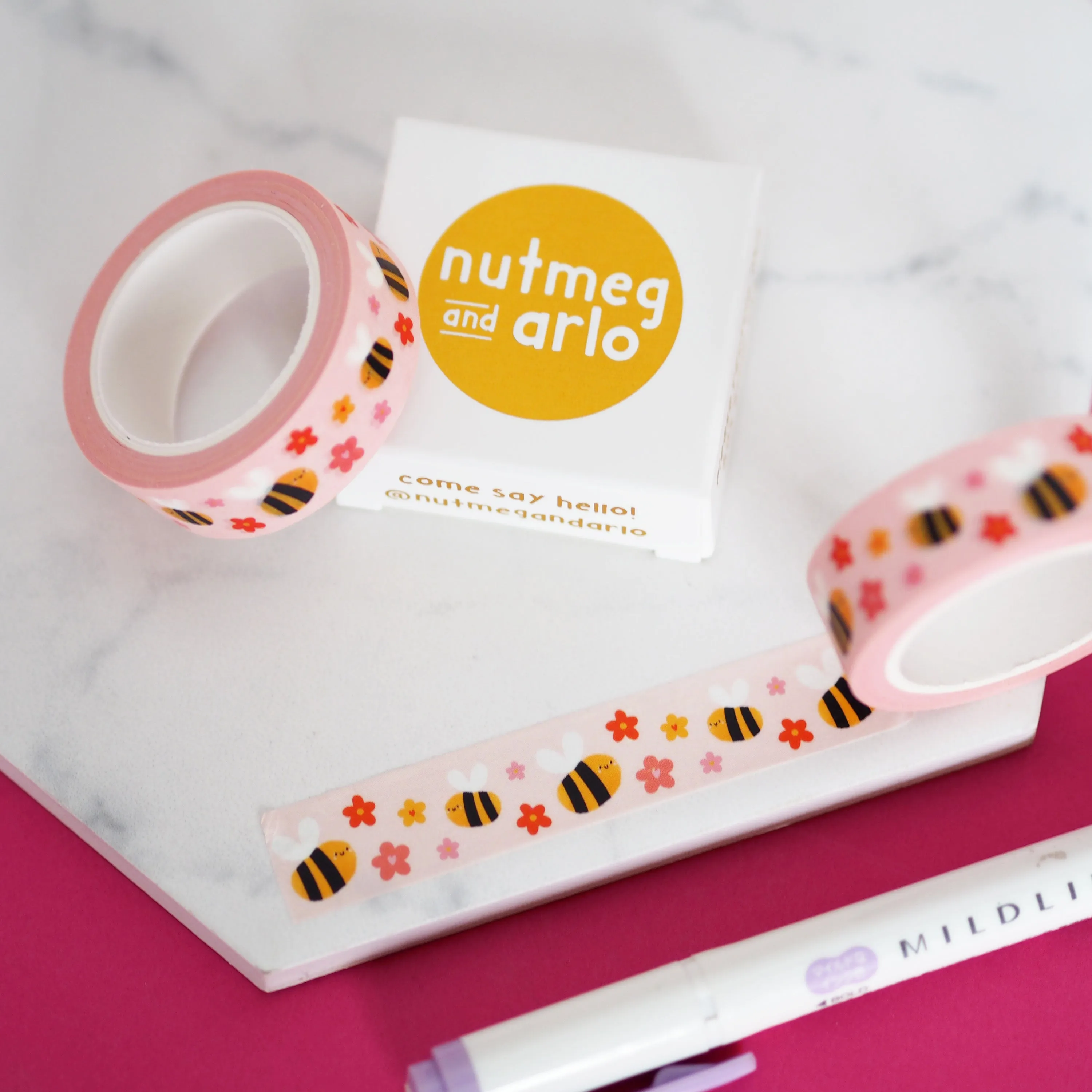 Bee Happy Washi Tape