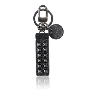 Black Stingray Keychain with Black Studs