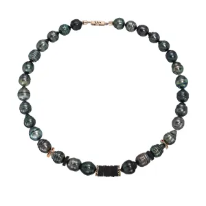 CLASSIC PEARL PUKA NECKLACE
