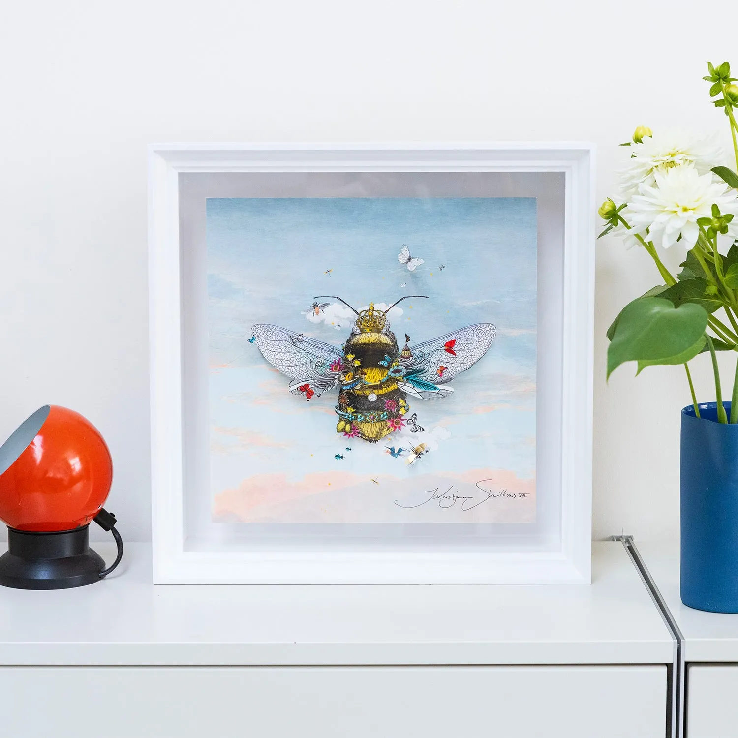 Cool Sky Queen Bee - Original Artwork Series