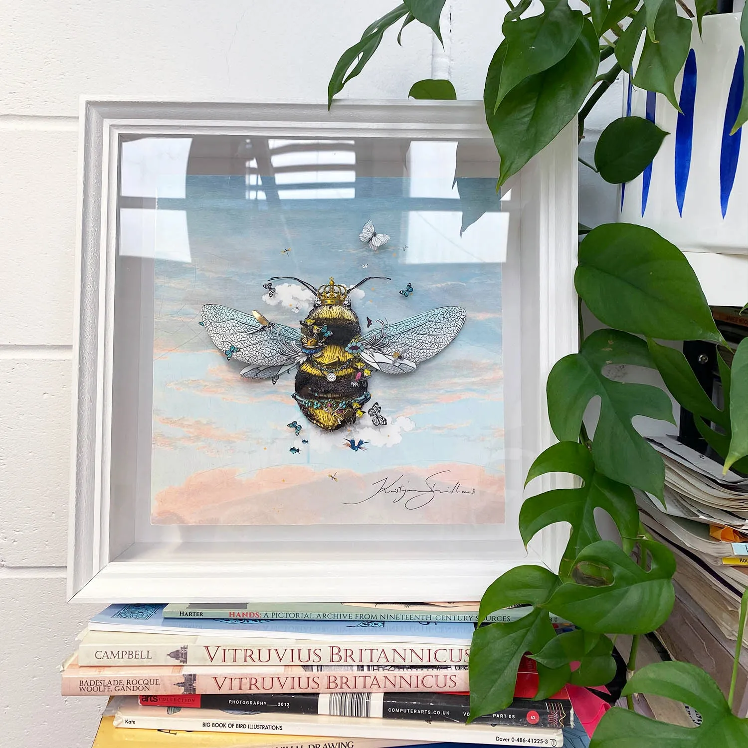 Cool Sky Queen Bee - Original Artwork Series