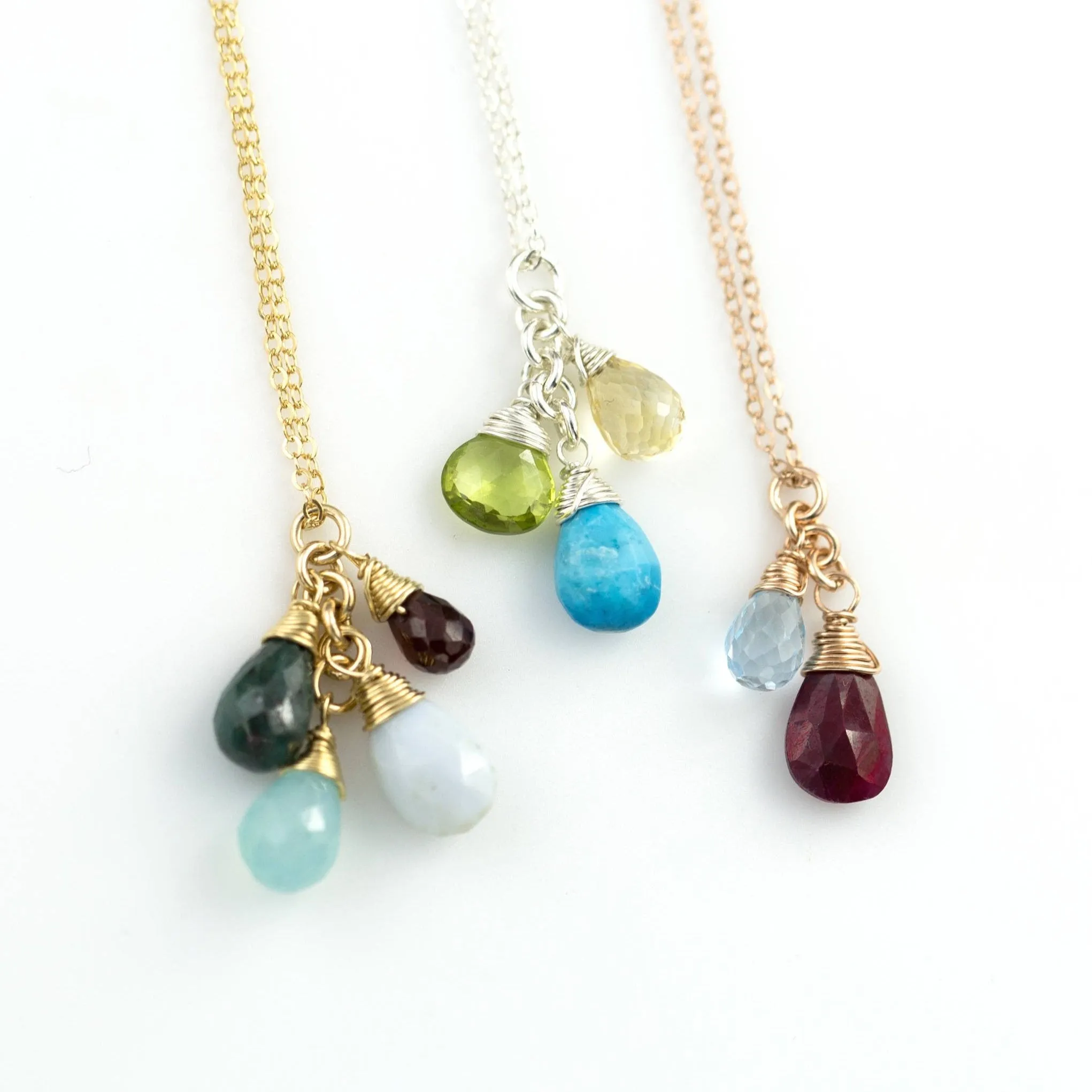 Custom Birthstone Necklace