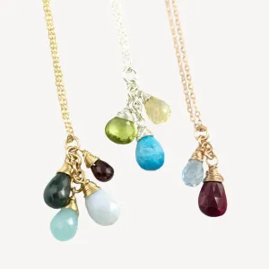 Custom Birthstone Necklace