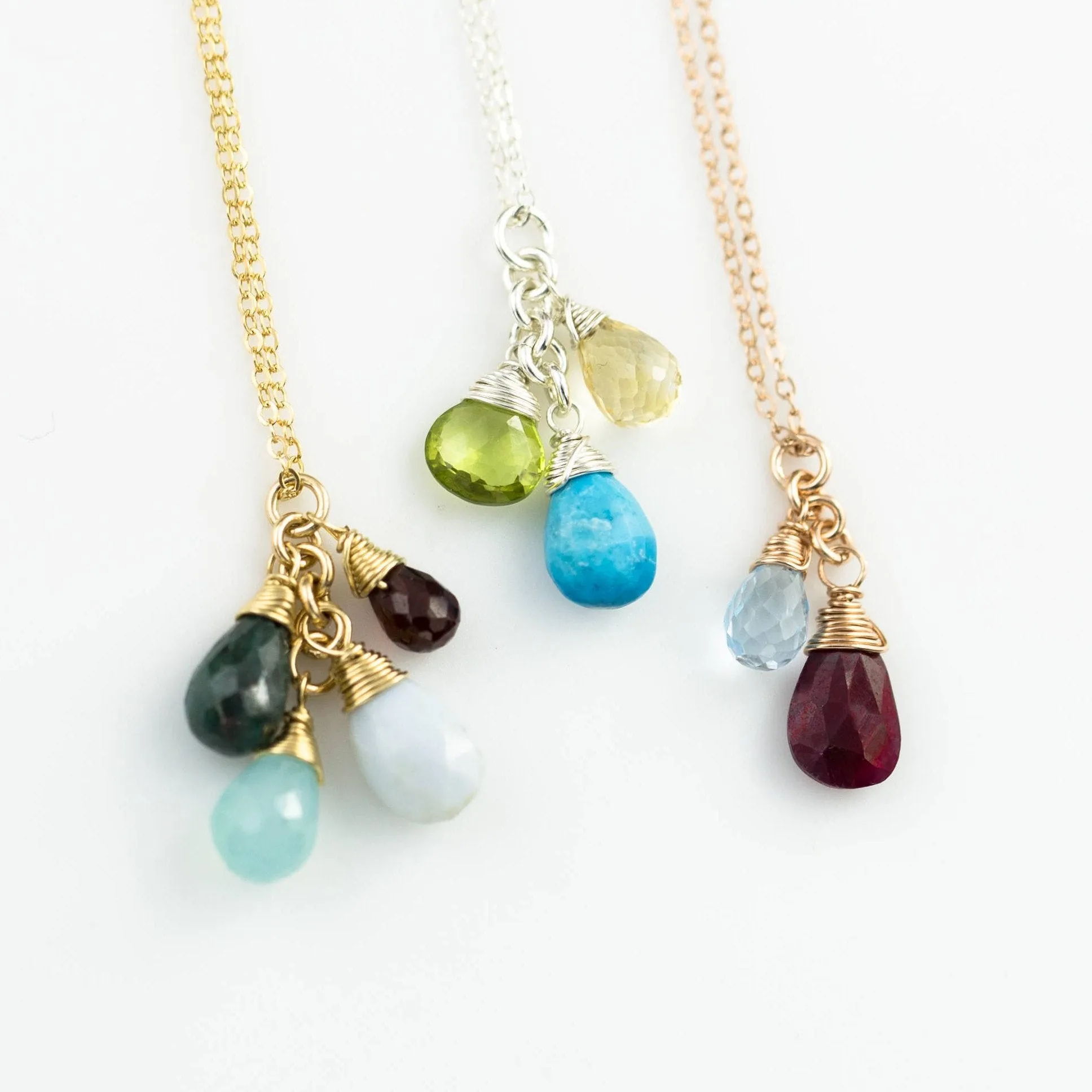 Custom Birthstone Necklace