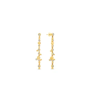 Diamond Bubble Drop Earrings