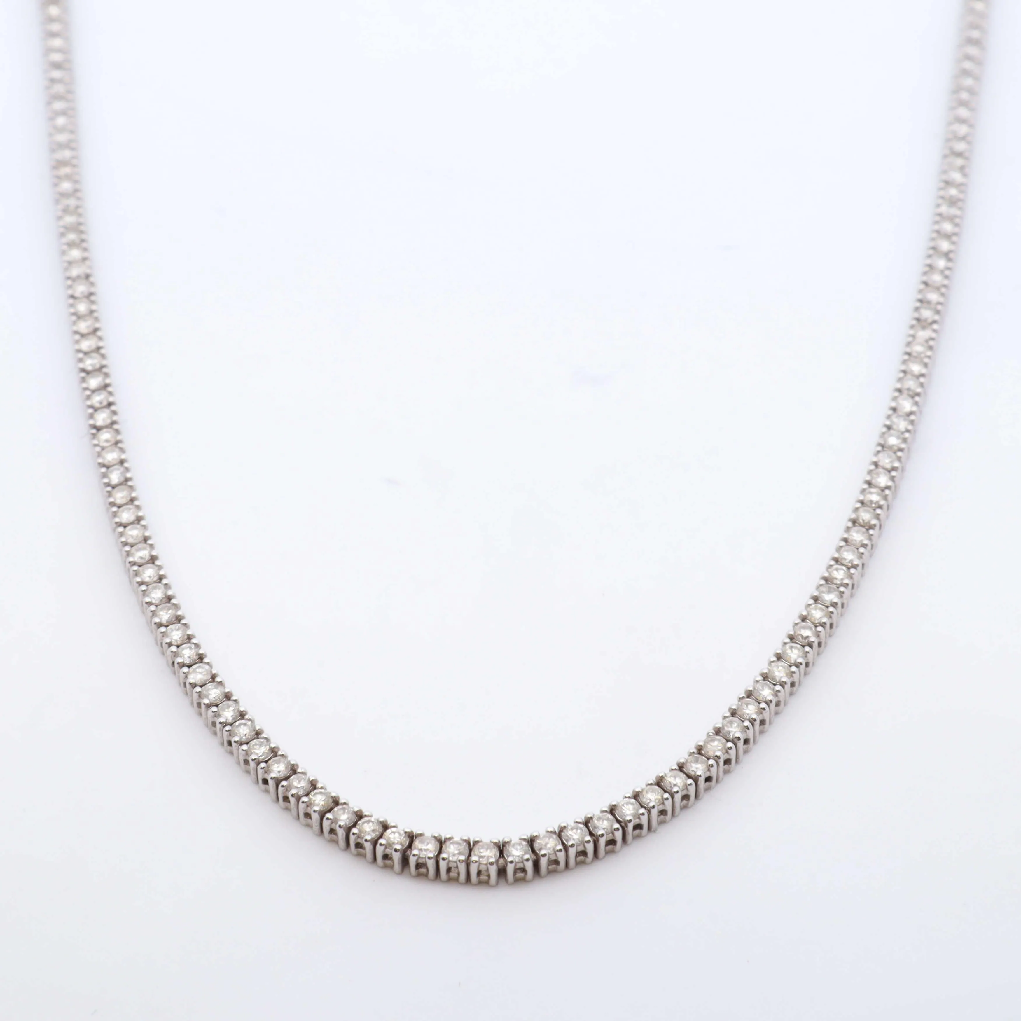 Diamond Eternity Necklace