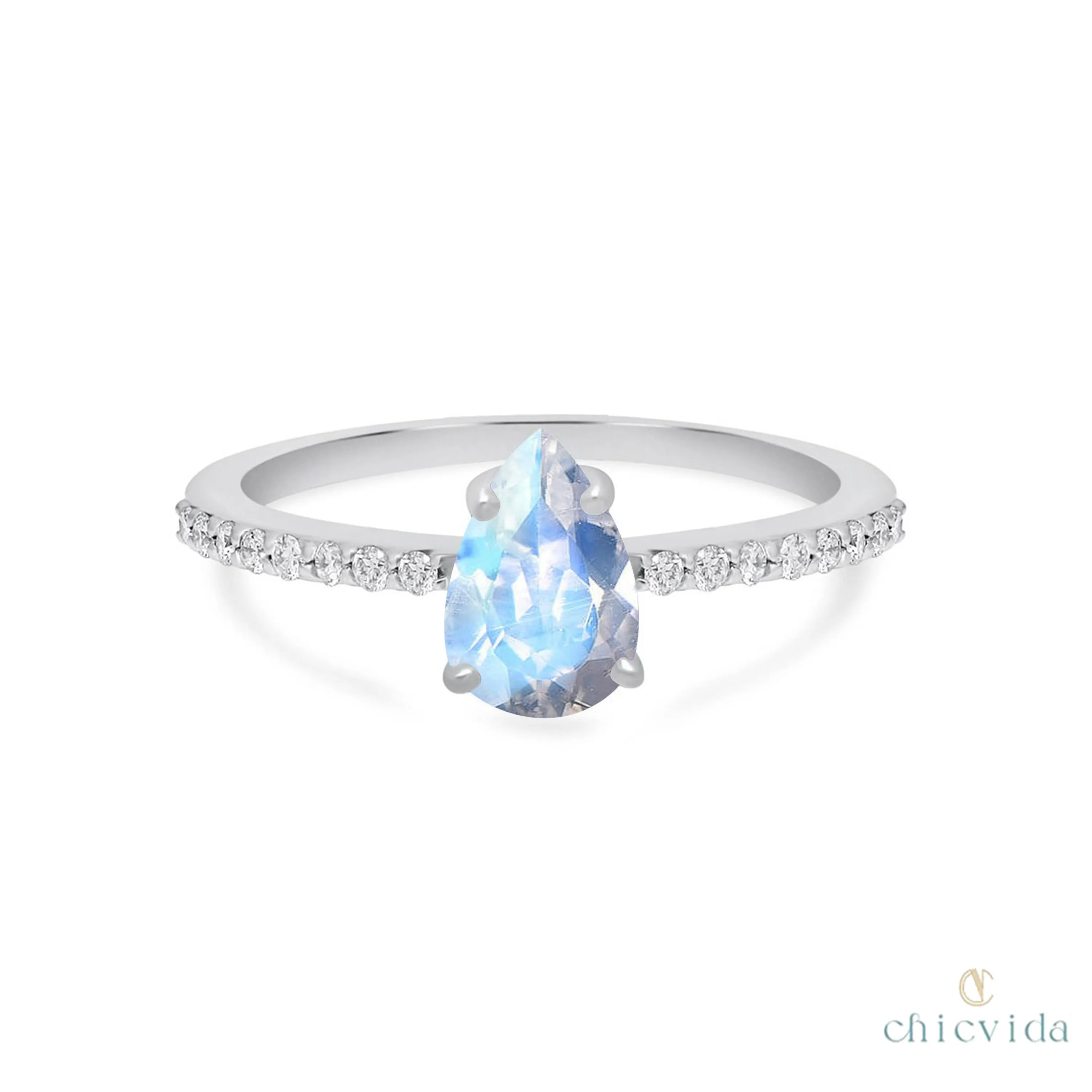 Diva Pear Ring