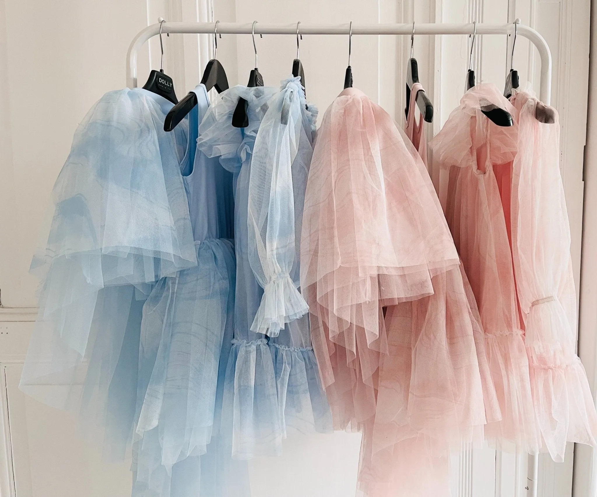 DOLLY Dreamy Head in the Cloud Dress Blue Clouds
