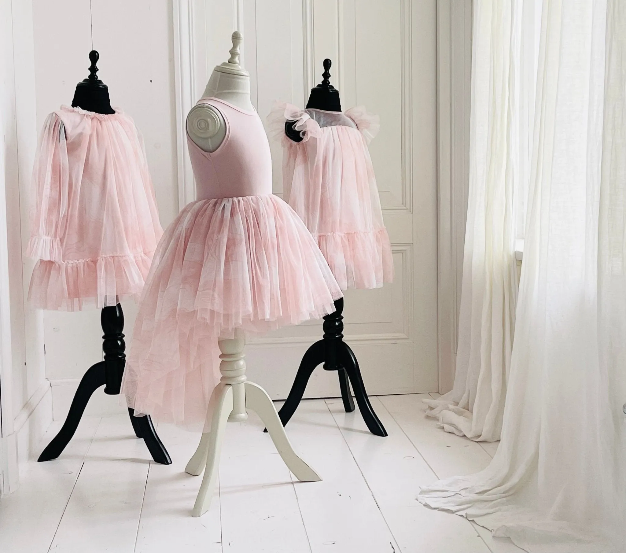 DOLLY Dreamy Head in the Cloud Dress Pink Clouds