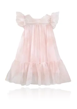 DOLLY Dreamy Head in the Cloud Dress Pink Clouds