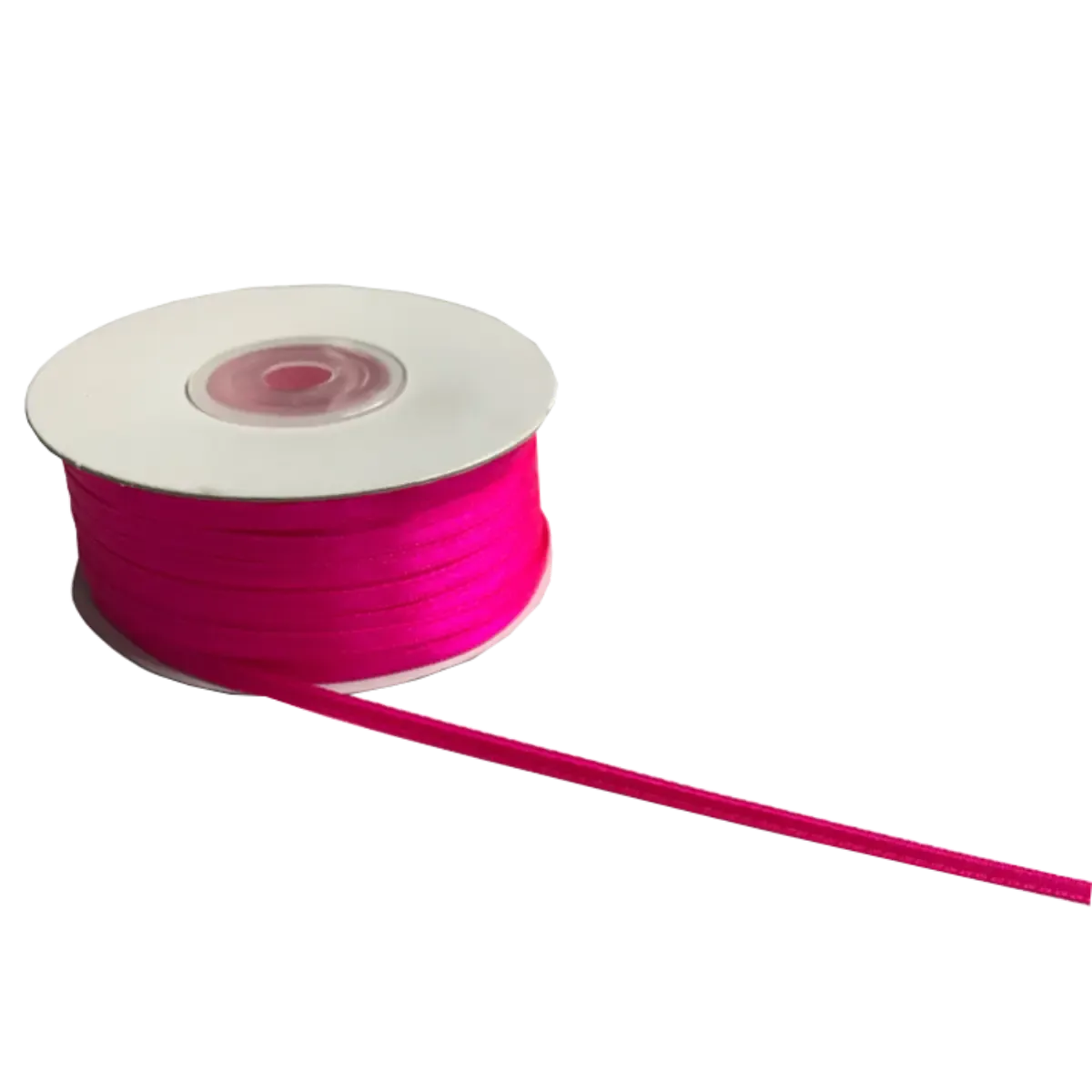 Double Sided Satin Ribbons - 3mm 100mt Rolls