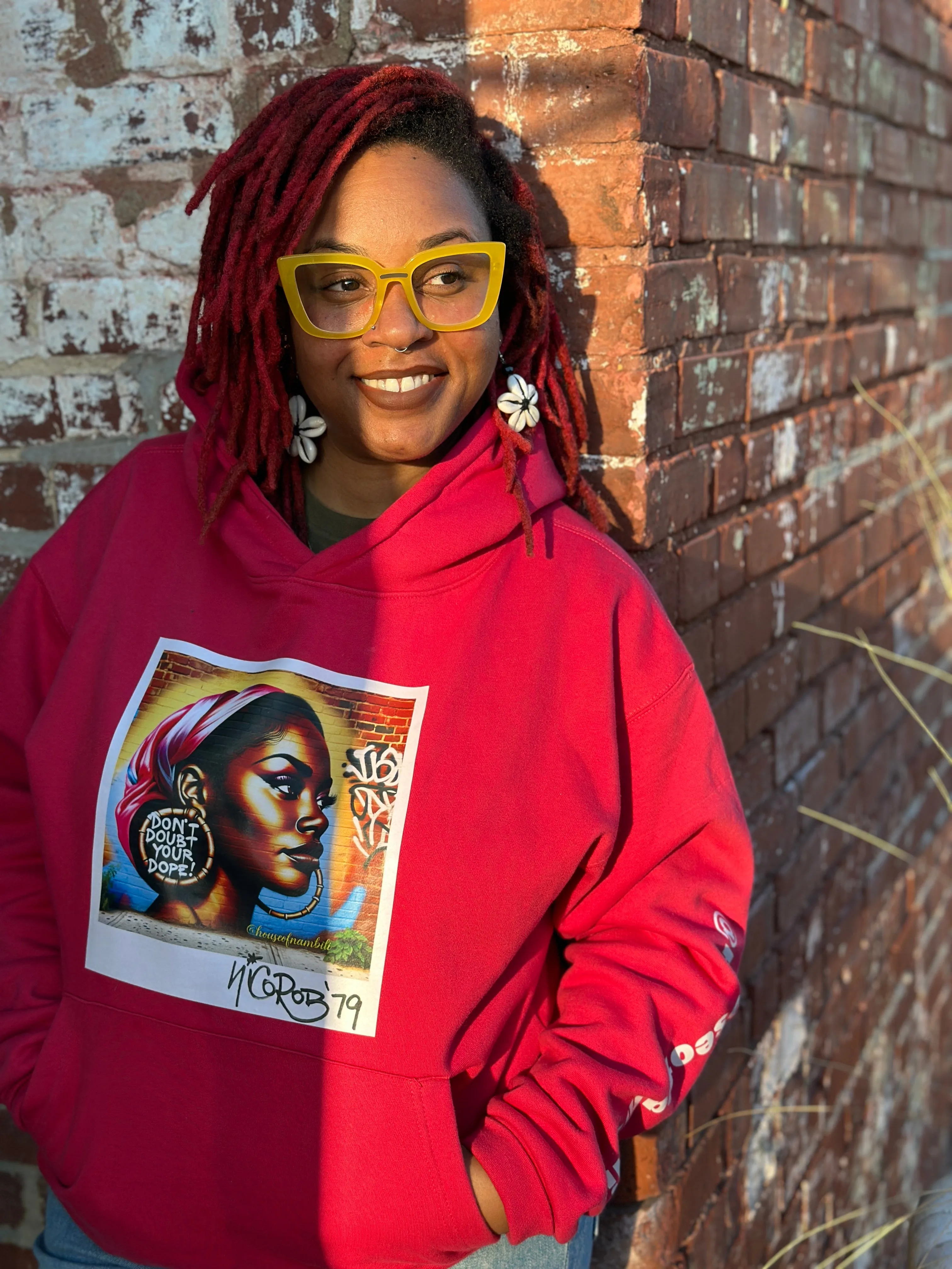 'Doubt Your Dope' Polaroid Hoodie