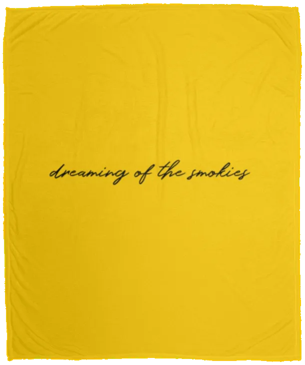 Dreaming of the Smokies - Plush Fleece Blanket