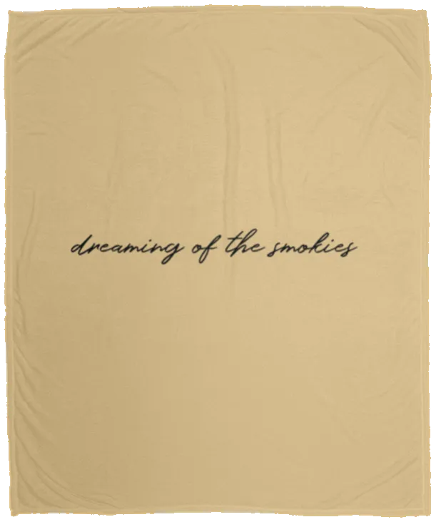 Dreaming of the Smokies - Plush Fleece Blanket