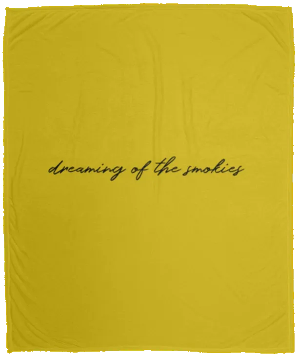 Dreaming of the Smokies - Plush Fleece Blanket
