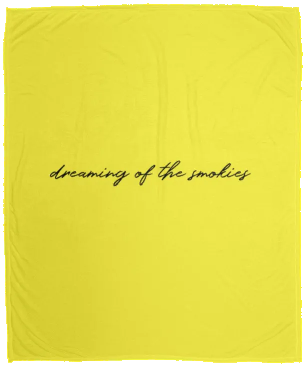 Dreaming of the Smokies - Plush Fleece Blanket