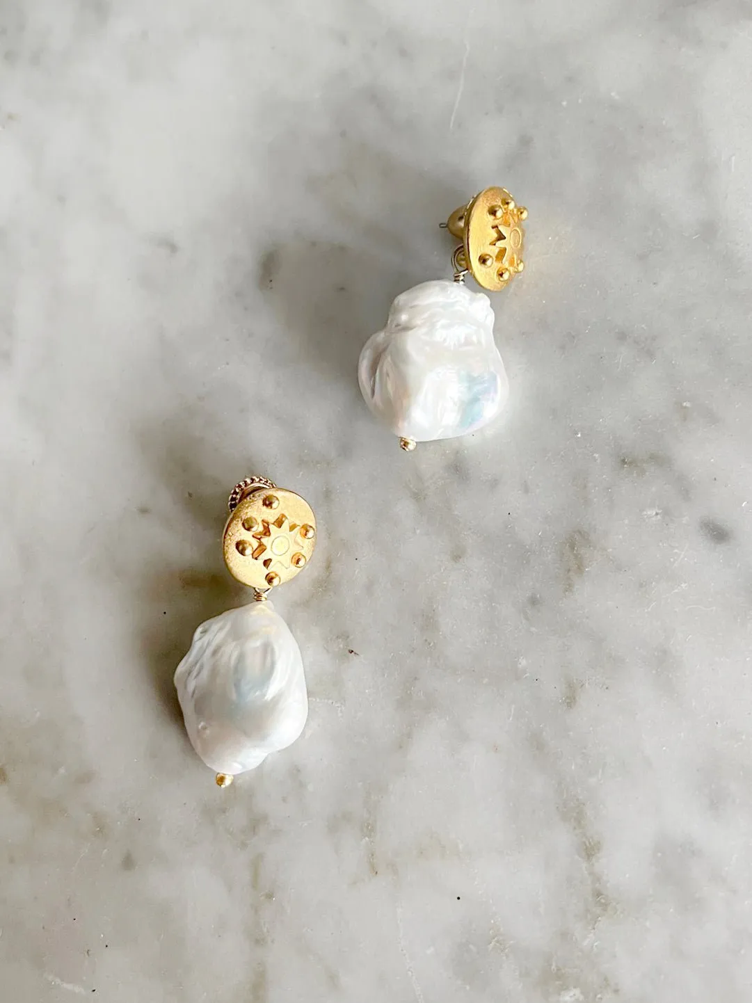 Esme Pearl Earrings