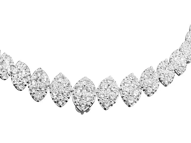 Exquisite 16.72CT T.W. Statement Diamond Necklace