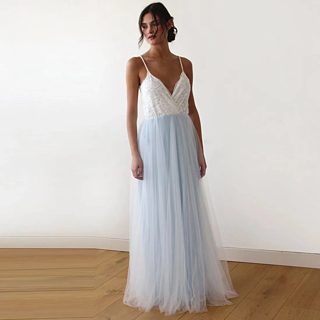 Fairy ivory & pink tulle  dress #1185
