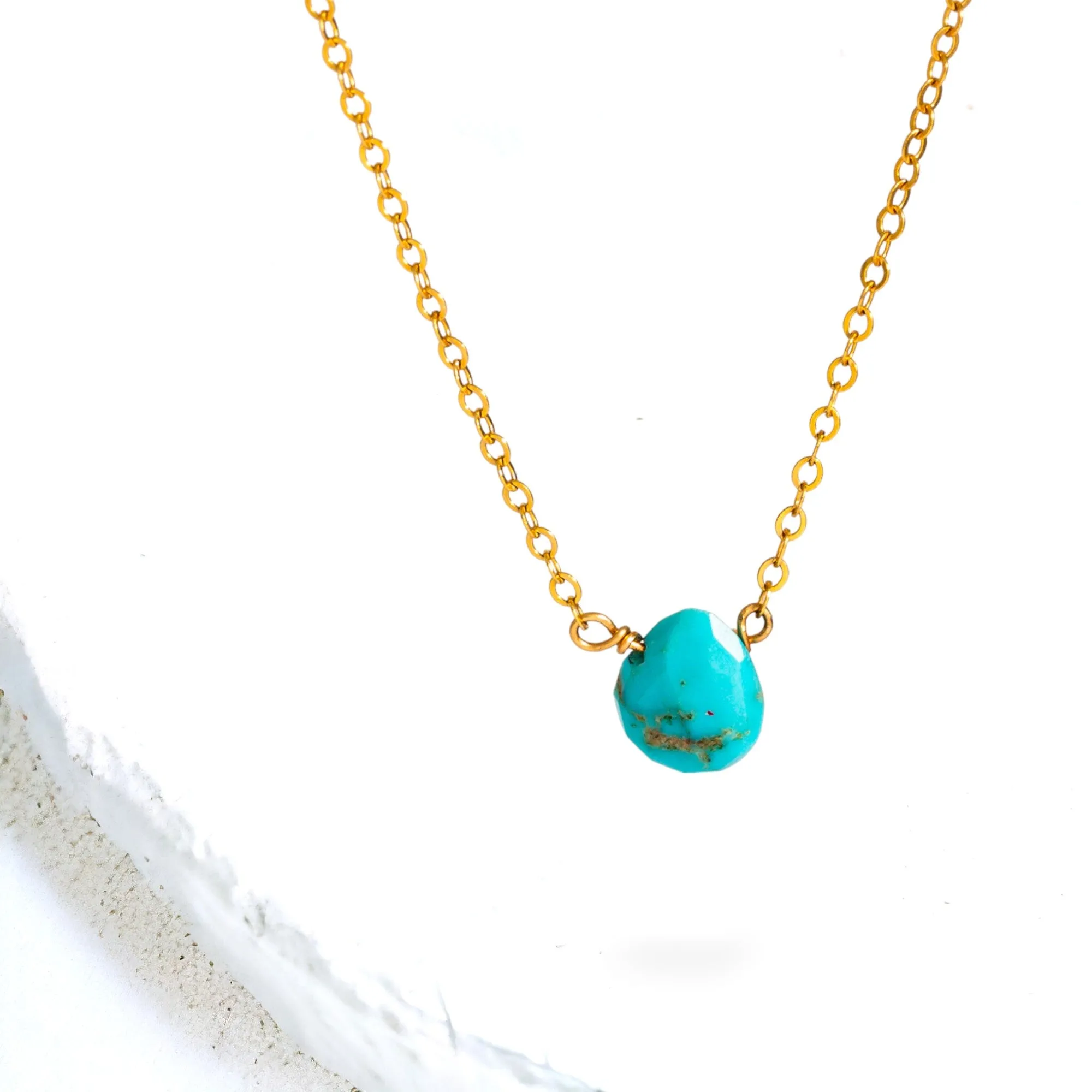 Floating Birthstone Necklace