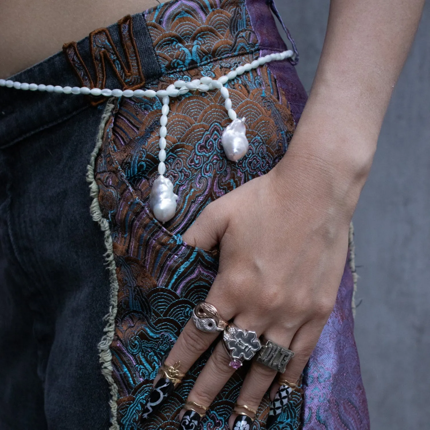 Freshwater Baroque Pearl Multi-Wear Lariat