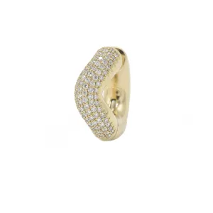 Frosted Cloud Ear Cuff