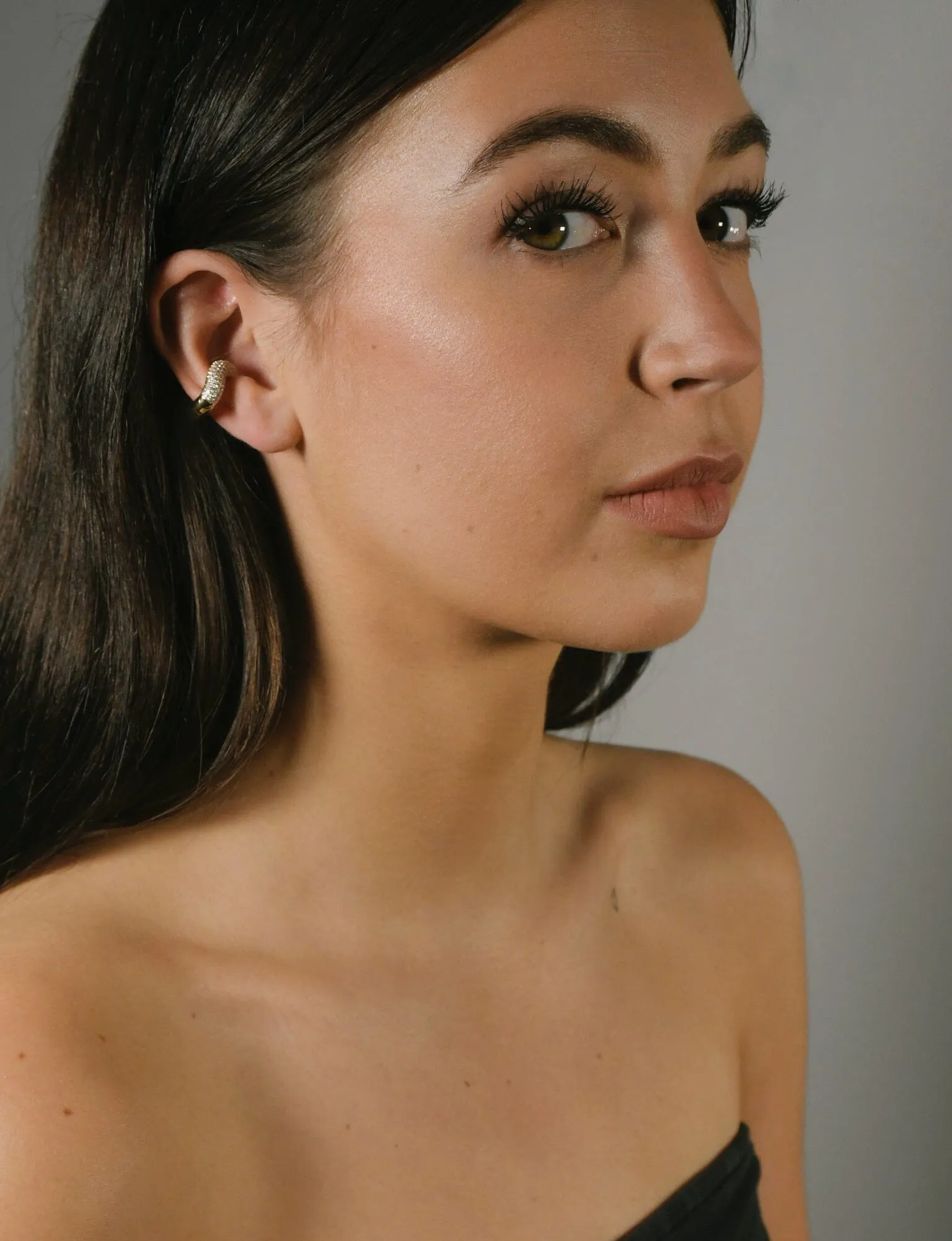 Frosted Cloud Ear Cuff